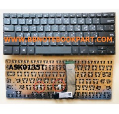 Asus Keyboard คีย์บอร์ด Vivobook S14  S410U S410UN S410UA  X410U  X411 X411U X411UQ  X411UV X411UA  X411SC  S4000U S4200 S4100 S14 UX331 X406  ภาษาไทย อังกฤษ  